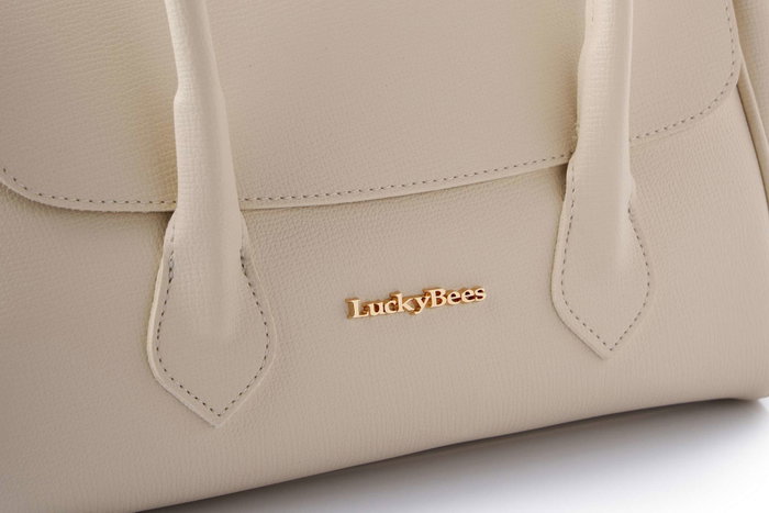 Lucky Bees Camille Bolsa de Hombro - Crema Lucky Bees Camille Bolsa de Hombro - Crema
